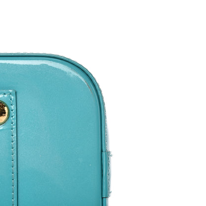 Louis Vuitton Vernis Alma PM Turquoise 9 of 18