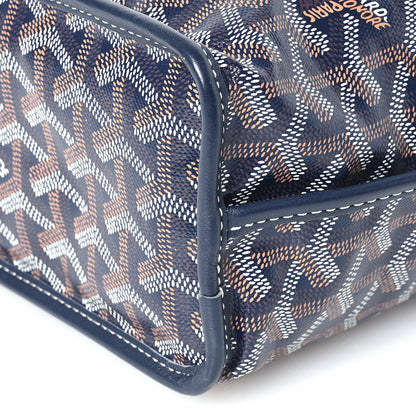 Goyard Goyardine Reversible Mini Anjou Navy 10 of 16