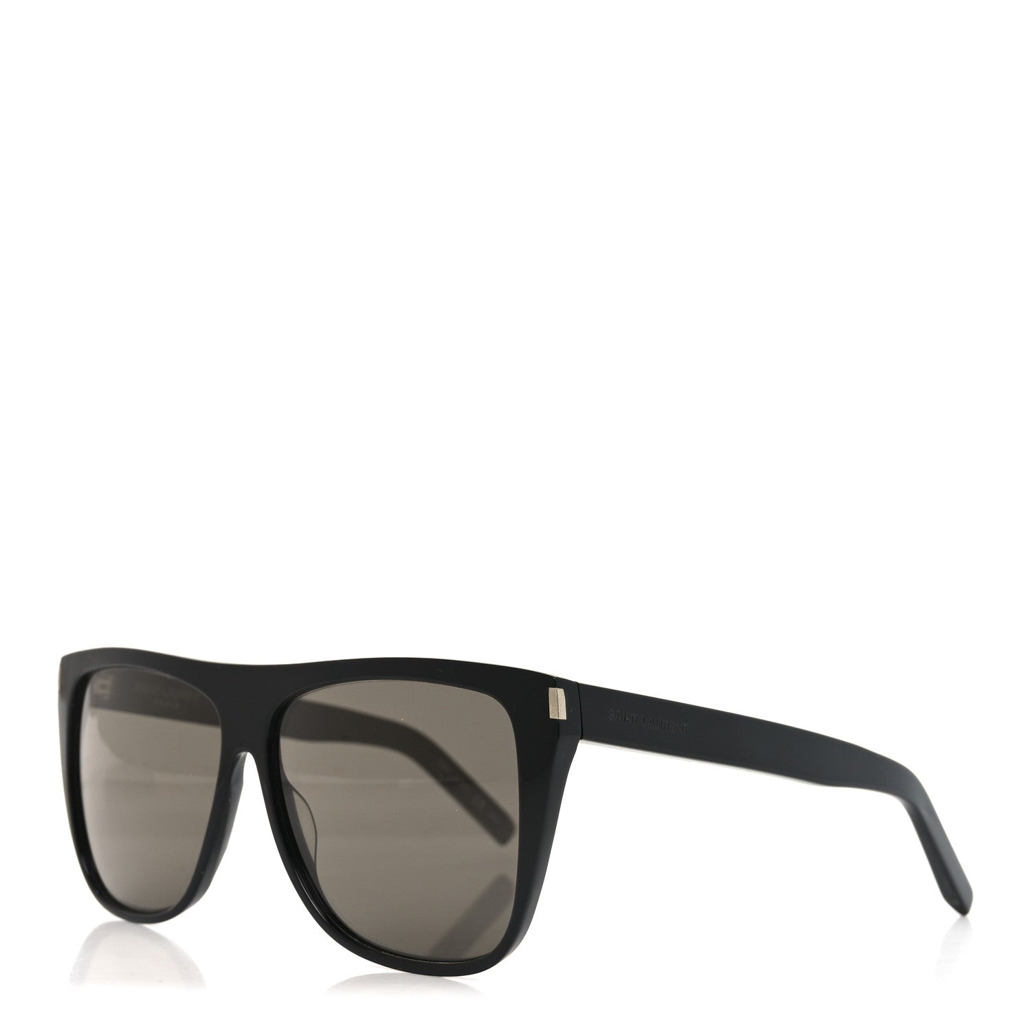 Saint Laurent Acetate SL1 Sunglasses Black 1 of 8