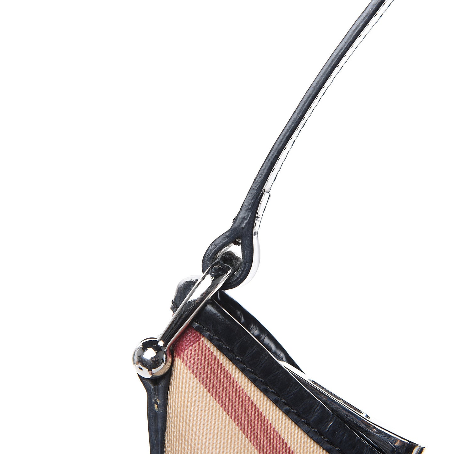 Supernova Check Buckle Hobo Black