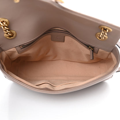 Gucci Calfskin Matelasse Medium GG Marmont Shoulder Bag Porcelain Rose 5 of 12