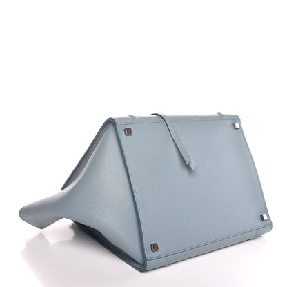 Celine Grained Calfskin Medium Phantom Luggage Sky Blue 4 of 8