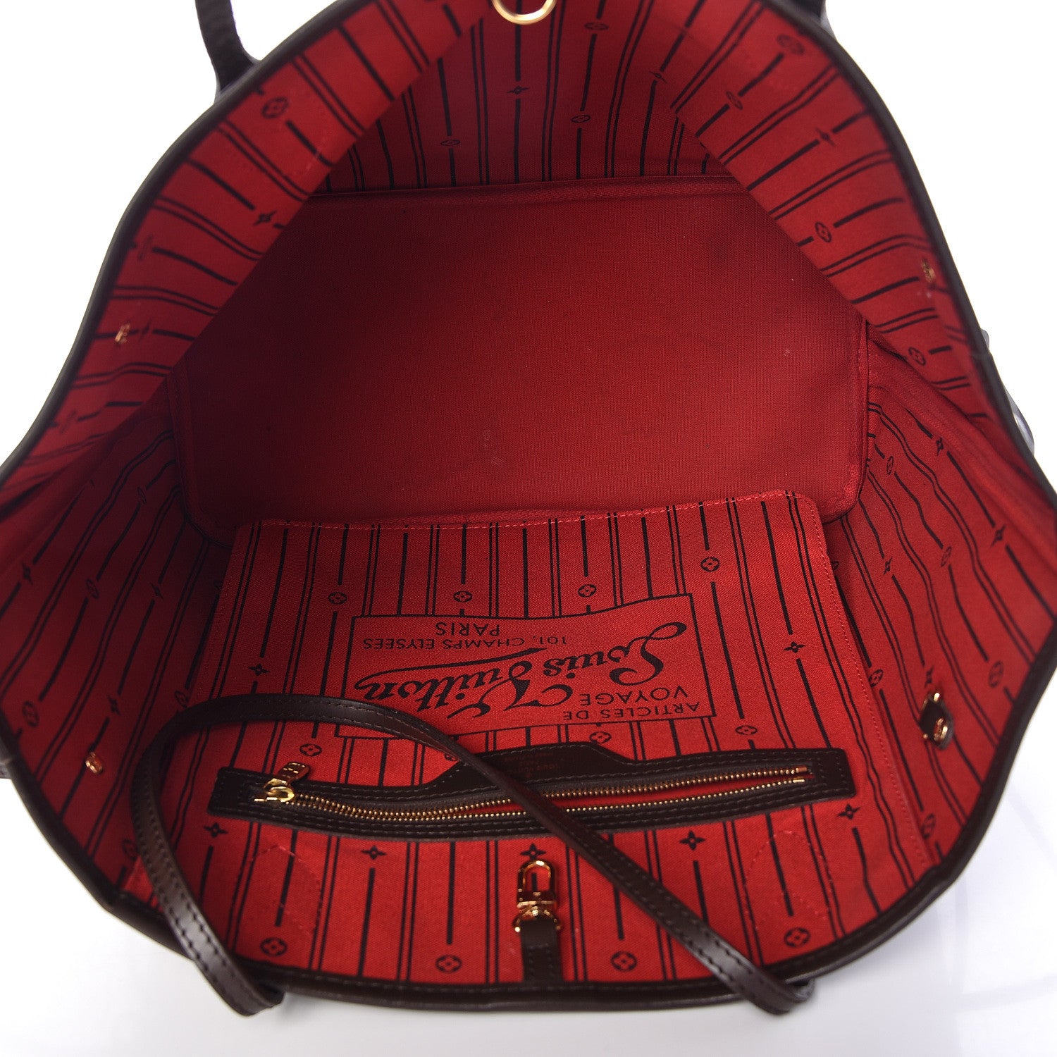 Louis Vuitton Damier Ebene Neverfull MM 5 of 10
