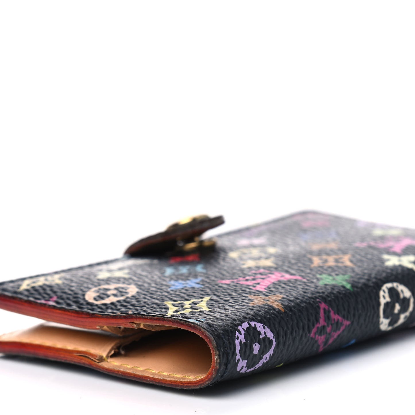 Monogram Multicolor Carnet de Bal Mini Agenda Cover Black