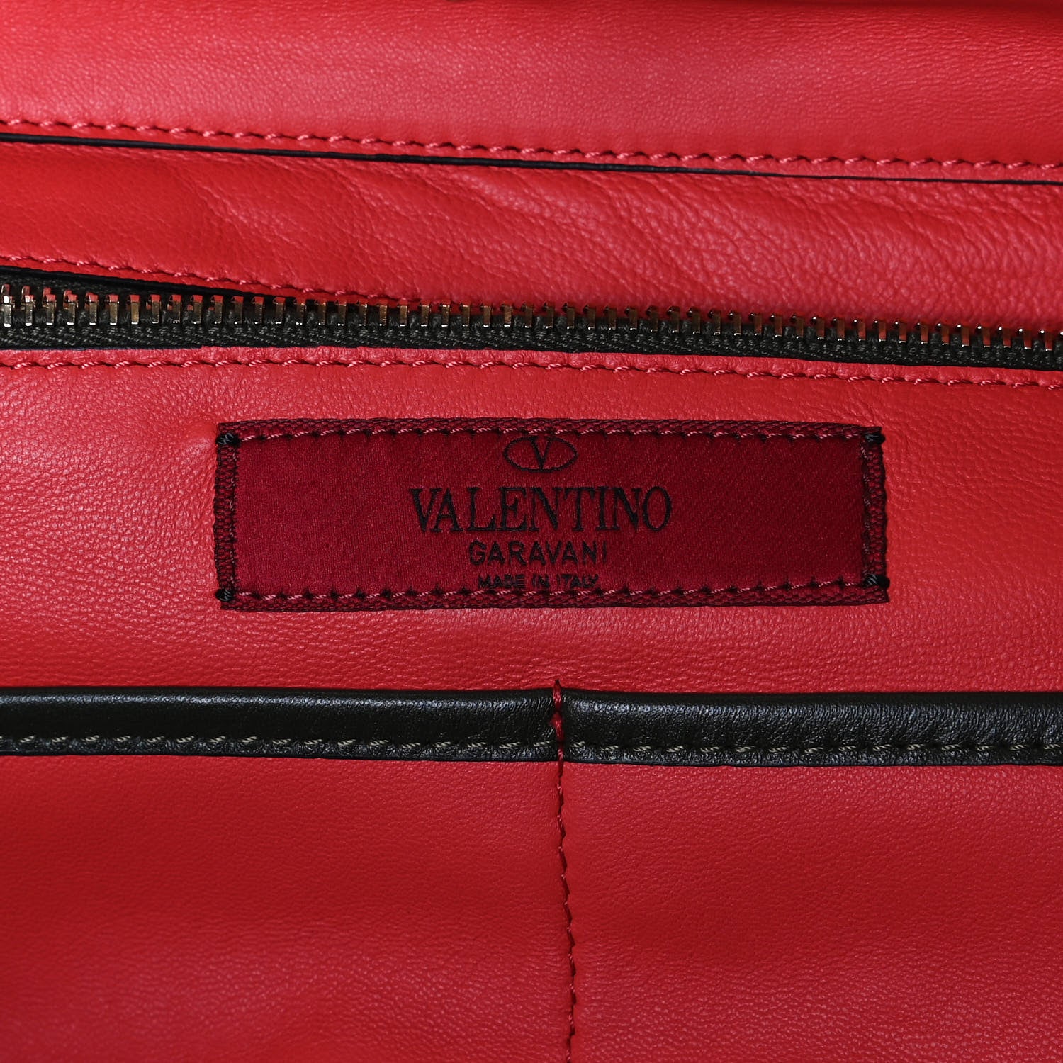 Valentino Garavani Vitello Colorblock Medium Rockstud Tote Multicolor 6 of 11