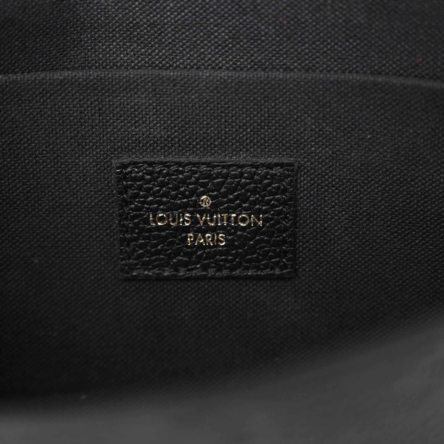 Louis Vuitton Empreinte Pochette Felicie Chain Wallet Black 6 of 17