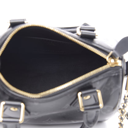 Louis Vuitton Monogram Ink Speedy BB Black 6 of 11