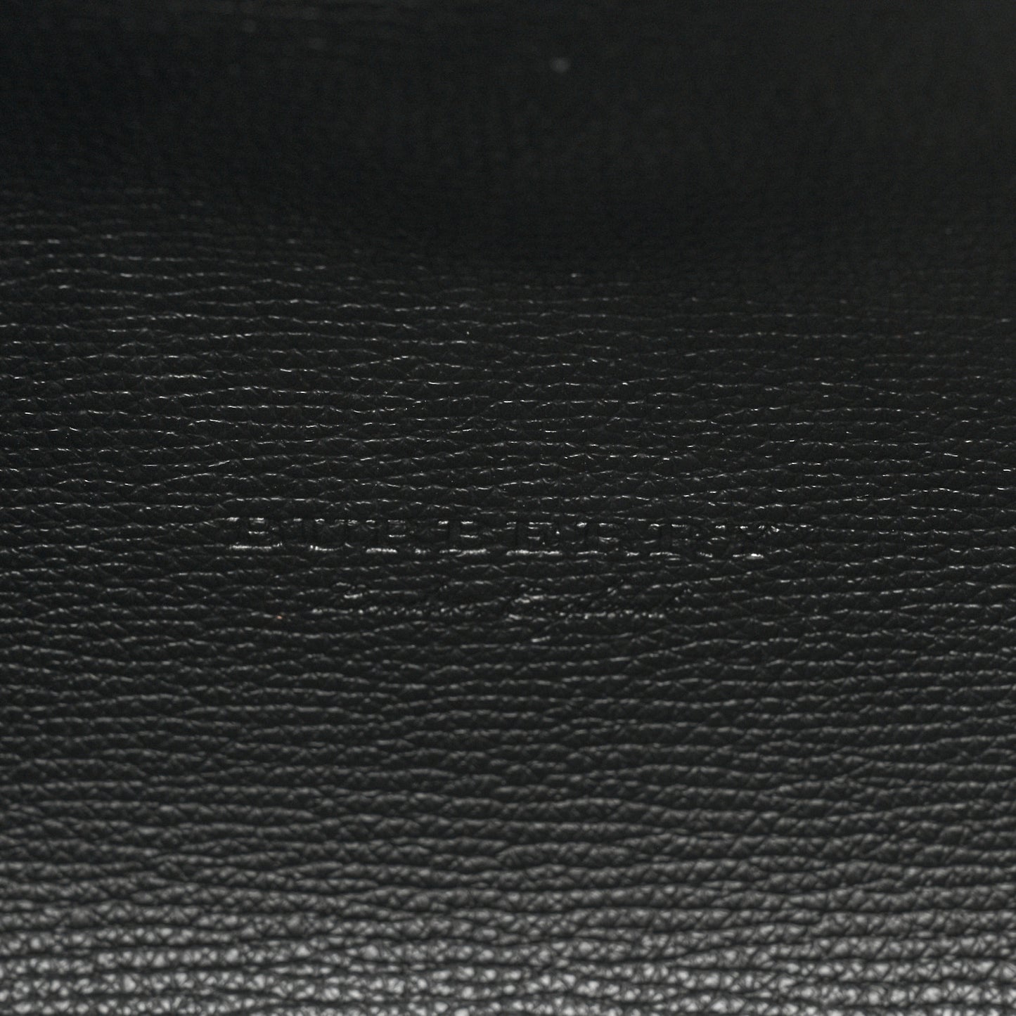 Grainy Calfskin Haymarket Check Small Reversible Tote Black