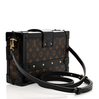 Louis Vuitton Monogram Petite Malle Black 3 of 10