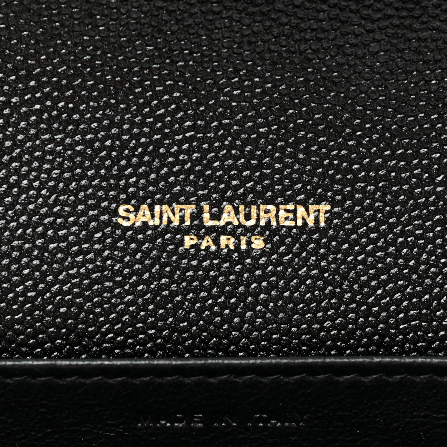 Grain De Poudre Uptown Chain Wallet Black