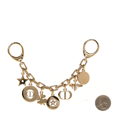 Christian Dior Lacquer 30 Montaigne Bag Charm Gold 2 of 4