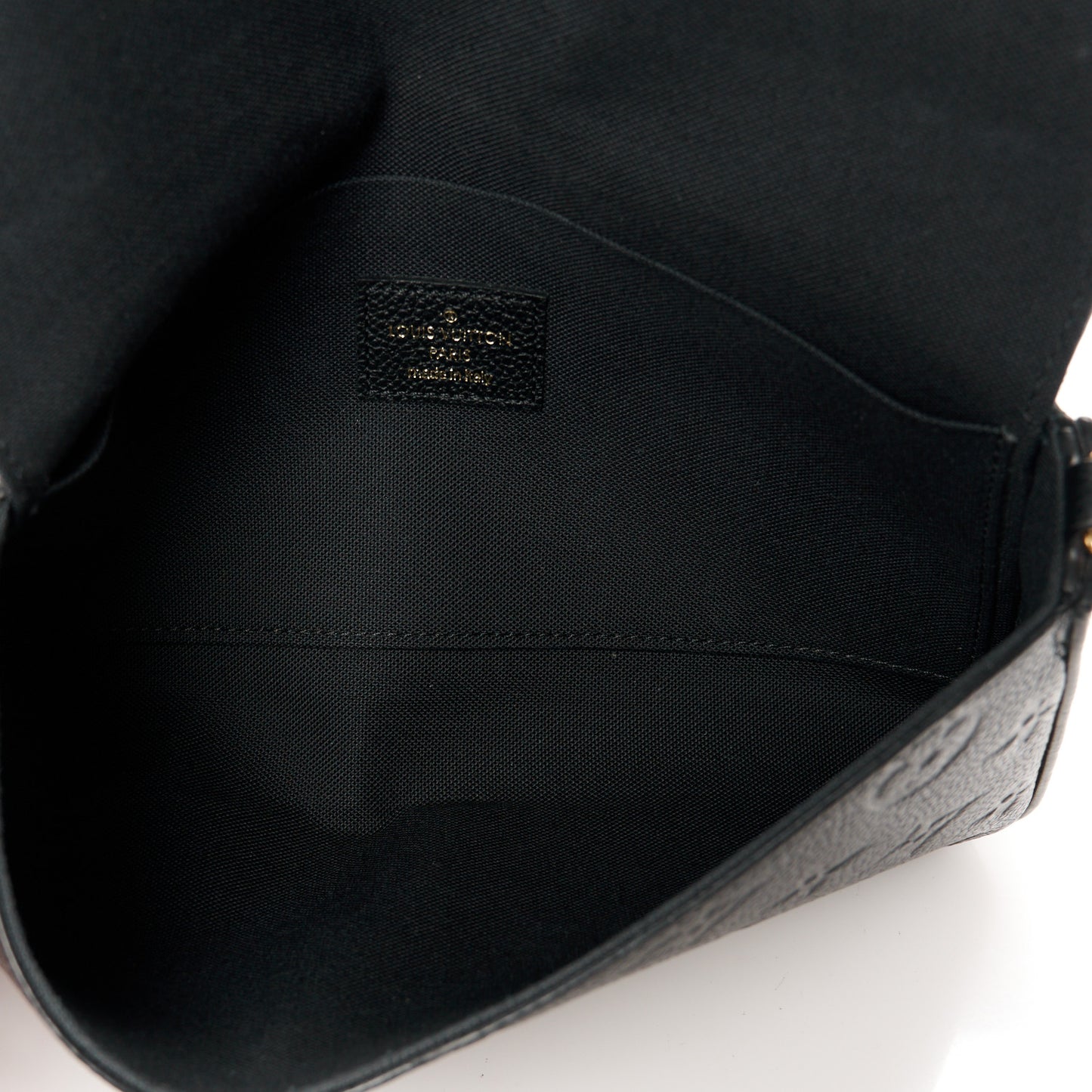 Empreinte Pochette Felicie Chain Wallet Black