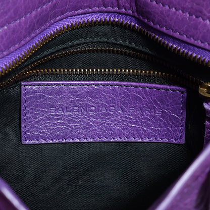 Balenciaga Agneau Classic Hardware Mini City Ultraviolet 6 of 12