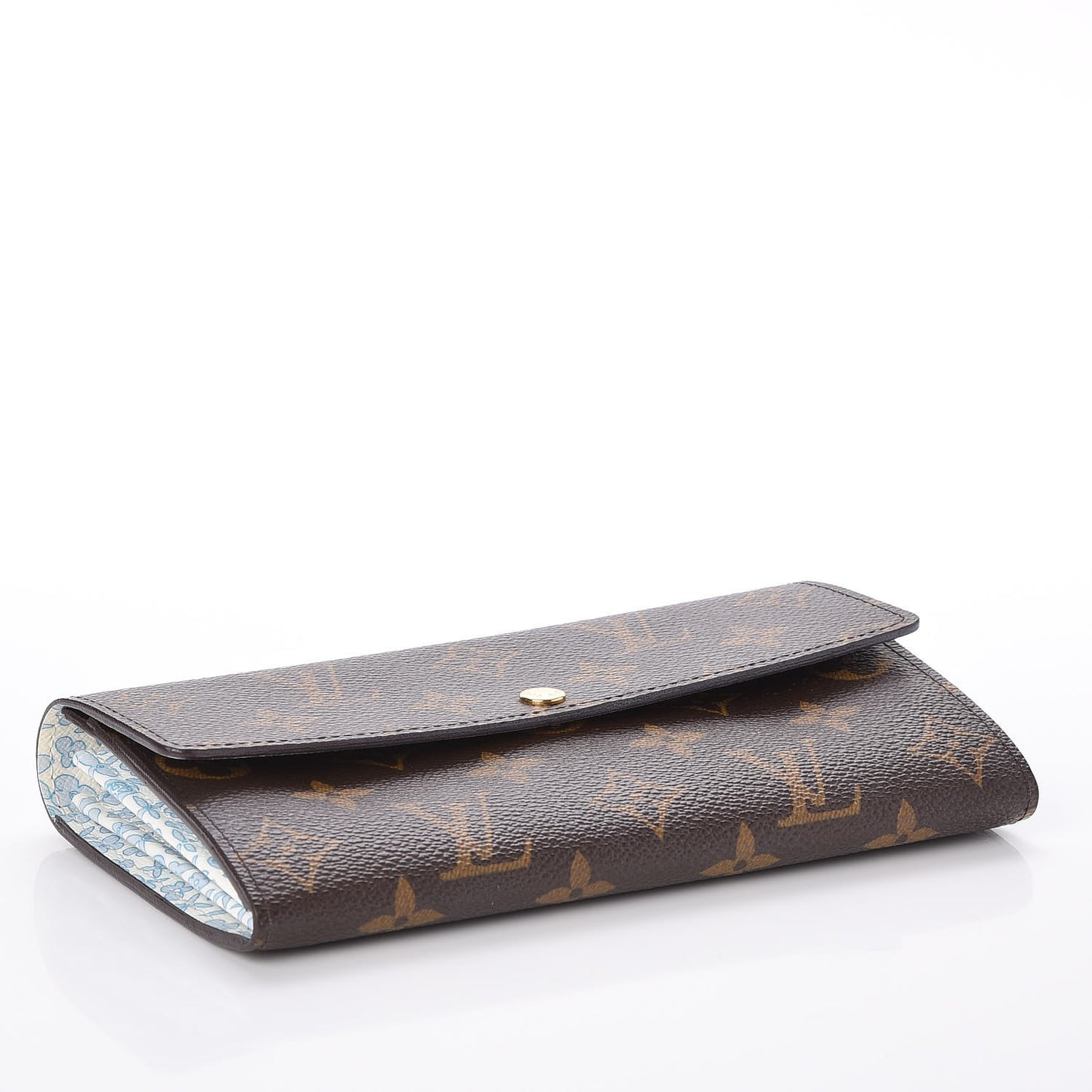 Monogram Fleuri Sarah Wallet Violet