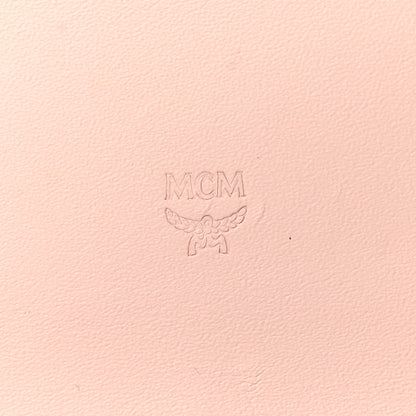 MCM Visetos Large Patricia Wallet On Chain Soft Pink 6 of 11