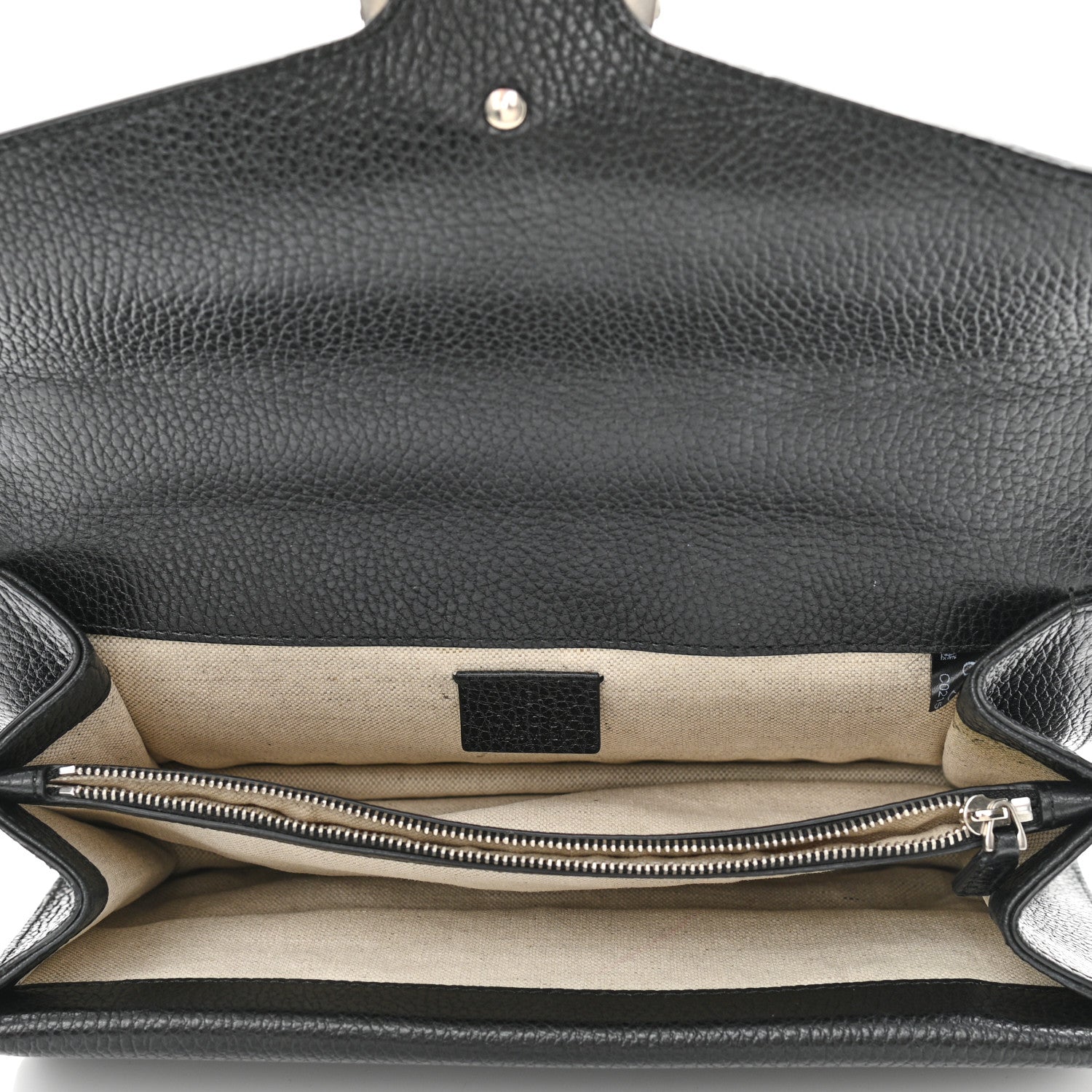 Gucci Pebbled Calfskin Small Dionysus Shoulder Bag Black 4 of 11