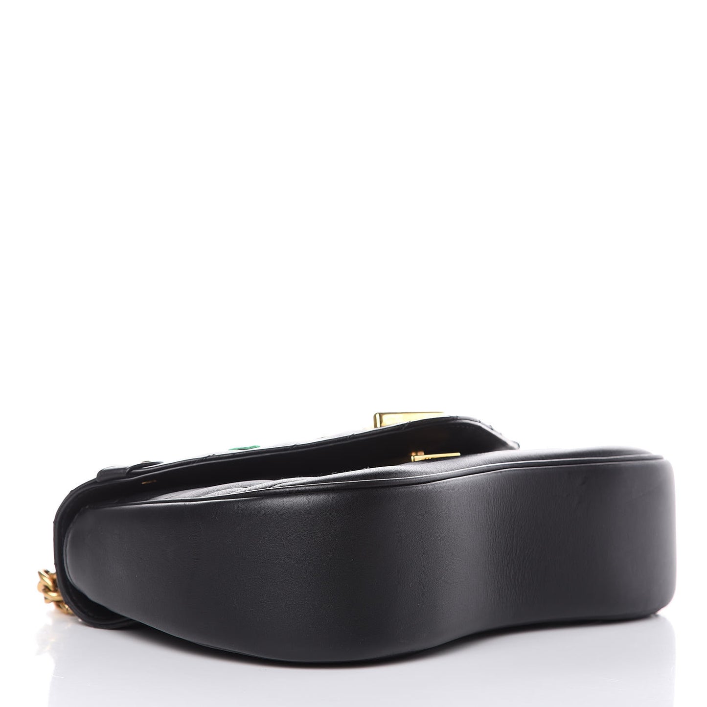 Calfskin Embroidered New Wave Chain MM Black