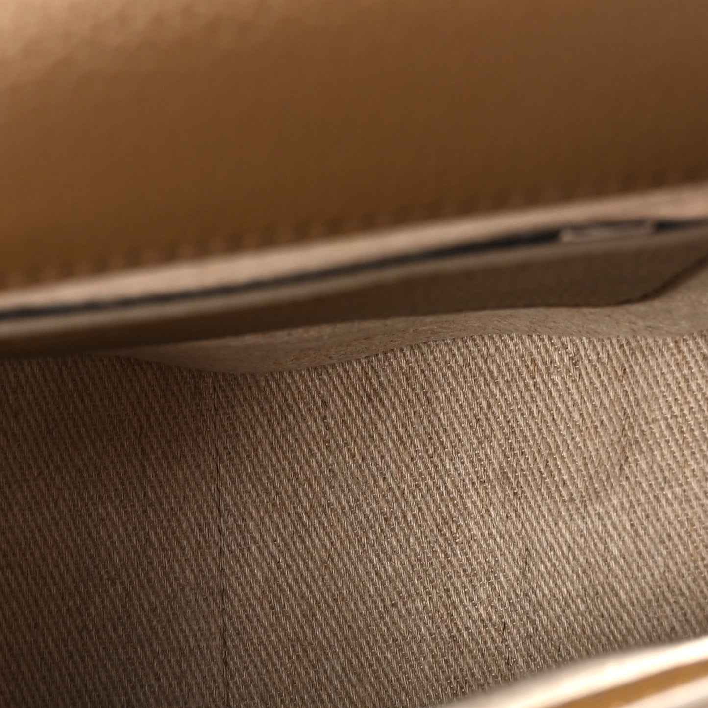 Grained Calfskin Small Marcie Saddle Bag Dark Khaki