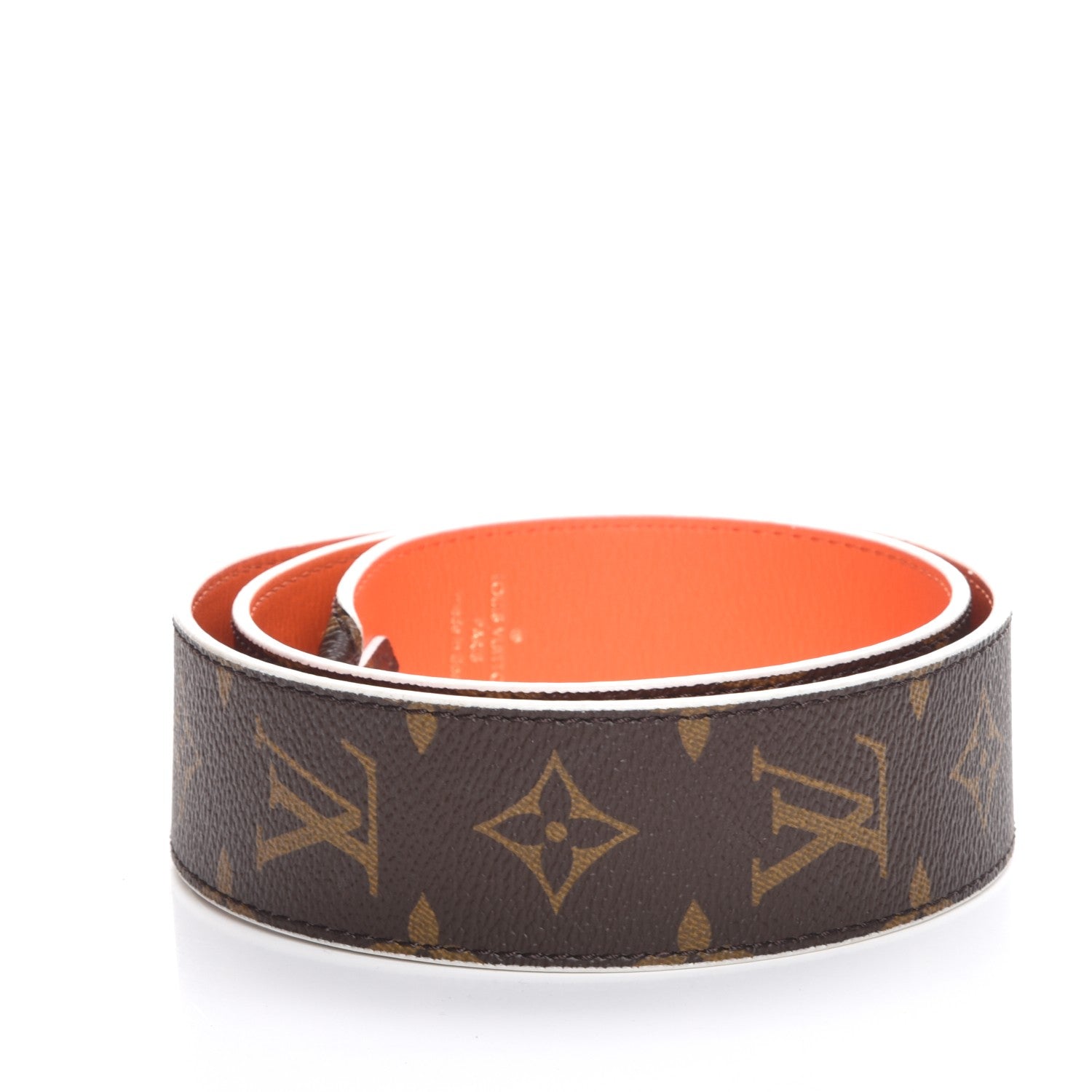 Louis Vuitton Monogram Bandouliere Shoulder Strap Orange 2 of 7