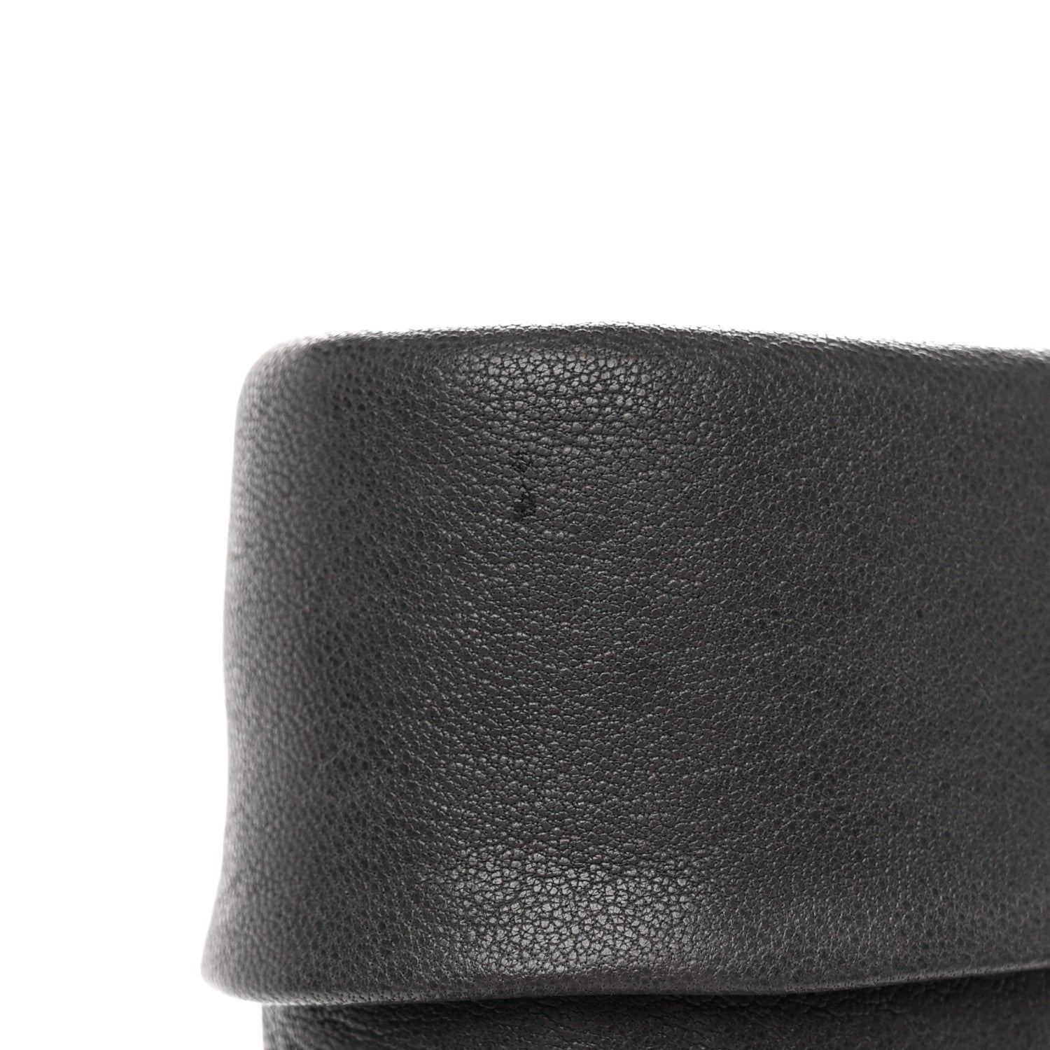 Chanel Lambskin CC Cap Toe Ankle Boots 37 Grey Navy Blue 15 of 16