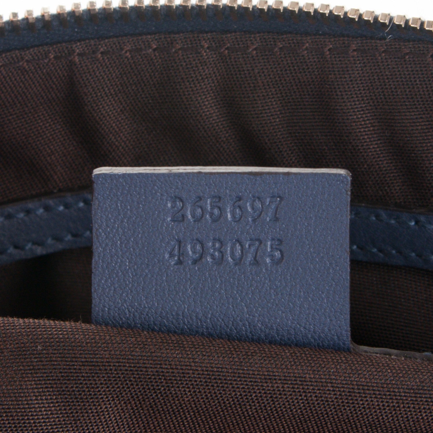 Gucci Guccissima Medium Joy Boston Blue 7 of 7