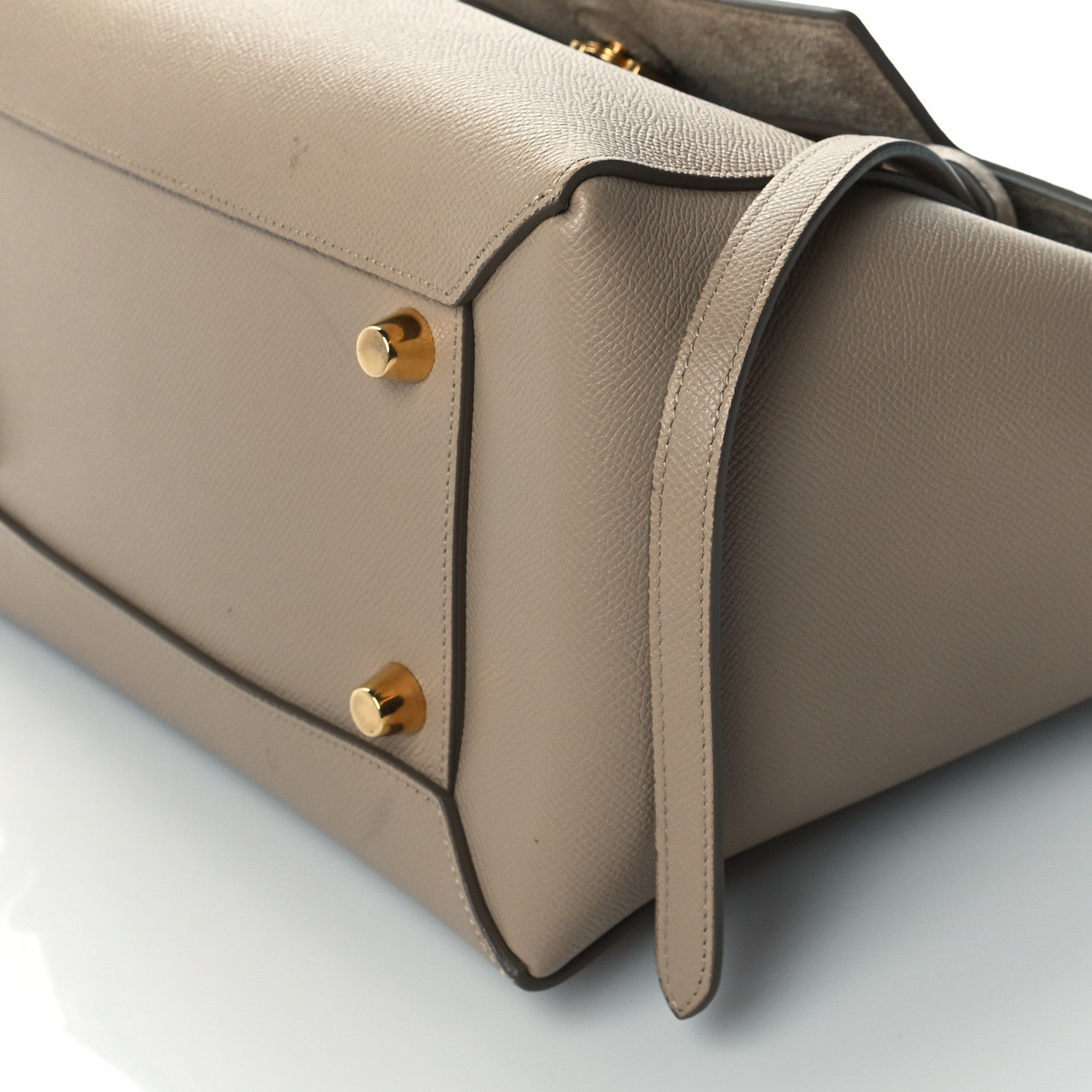 Celine Grained Calfskin Mini Belt Bag Dune 9 of 9