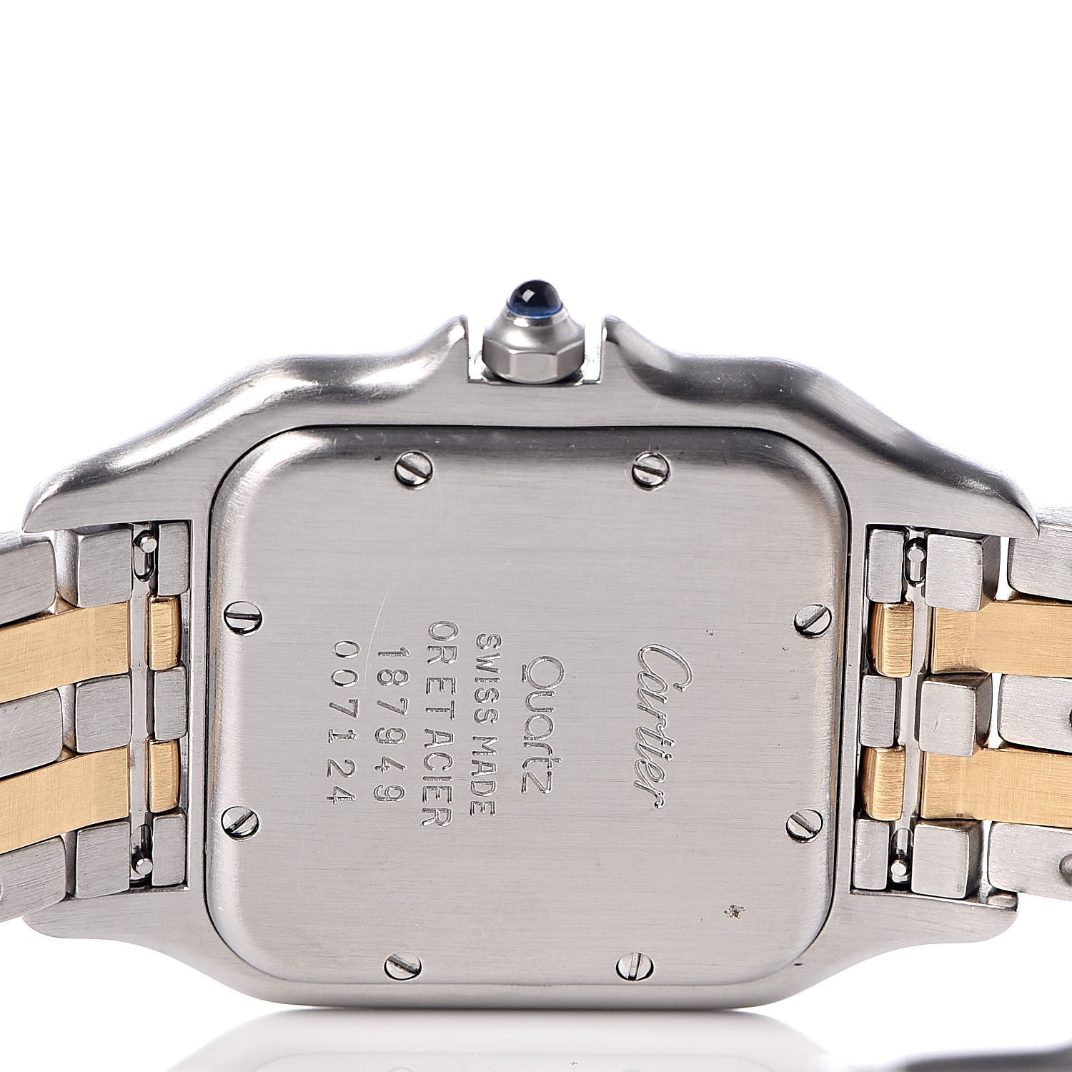Cartier Stainless Steel 18K Yellow Gold 27mm Panthere Quartz Watch 5 of 8