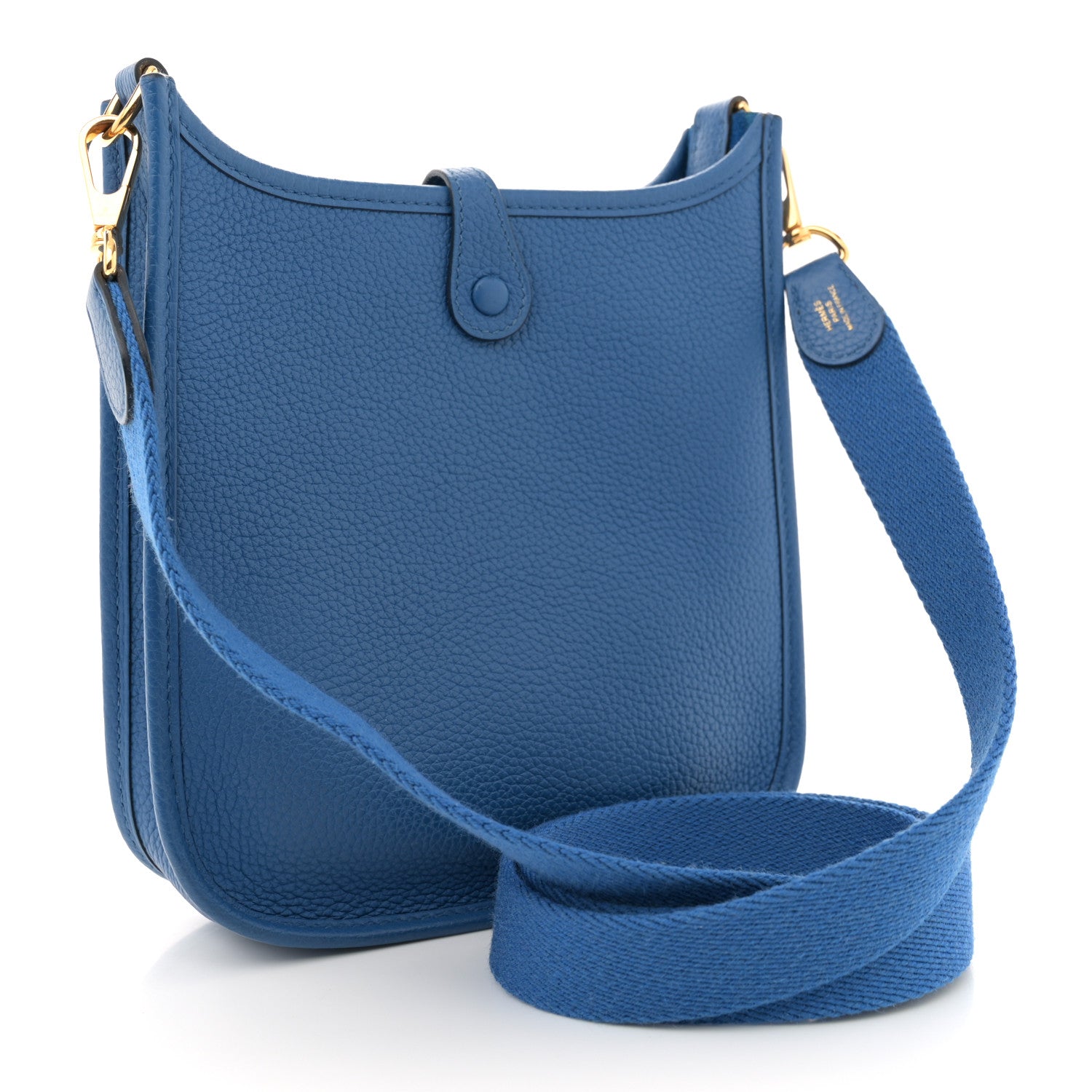 Hermes Taurillon Clemence Evelyne TPM Bleu France 3 of 13