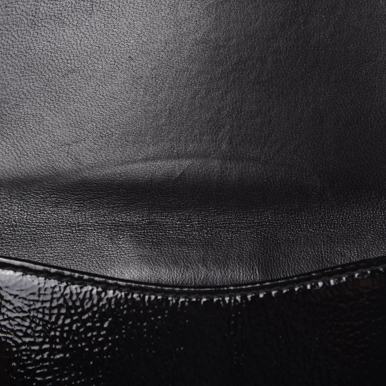 Saint Laurent Patent Y-Mail French Wallet Black 8 of 11