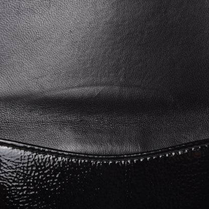 Saint Laurent Patent Y-Mail French Wallet Black 8 of 11