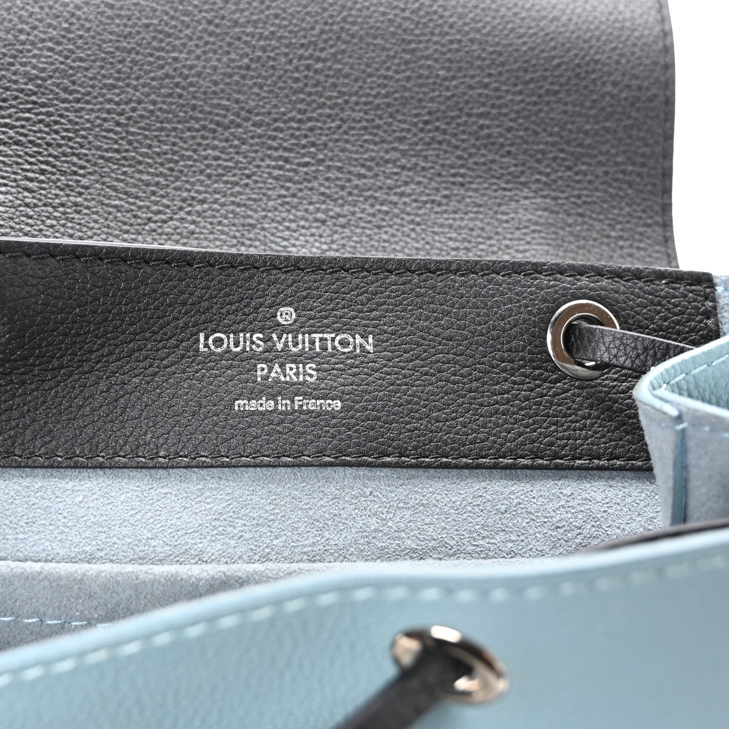 Louis Vuitton Calfskin Lockme Backpack Sky 6 of 10
