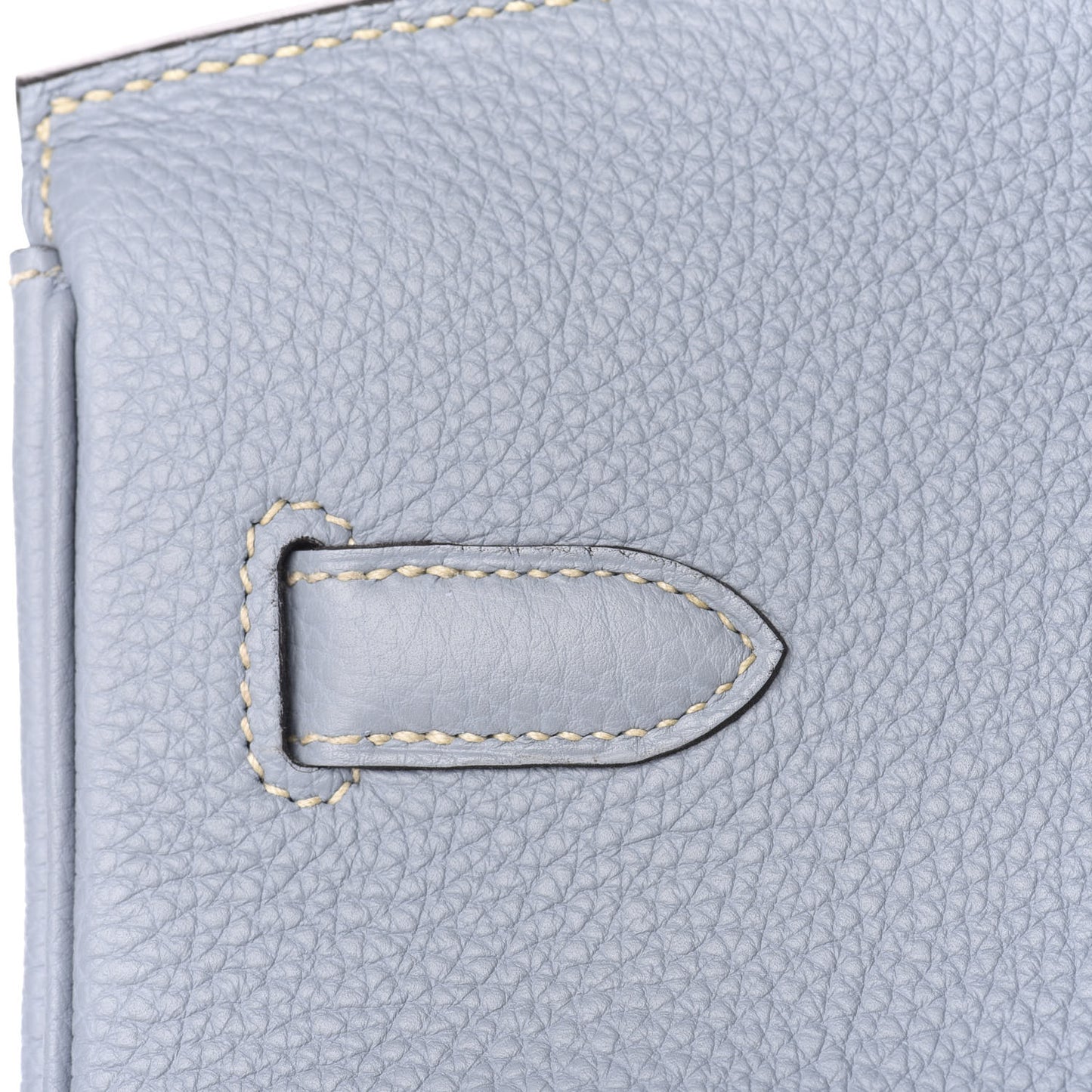 Togo Birkin 35 Bleu Lin
