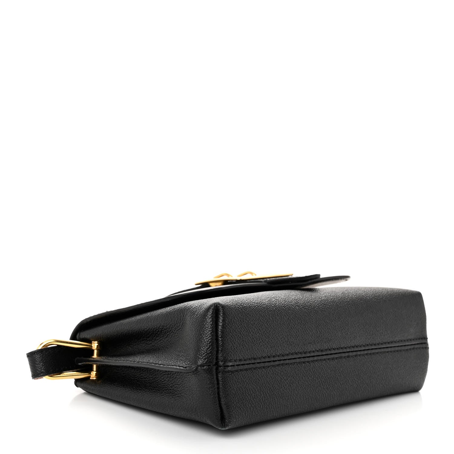 Burberry Soft Grain Calfskin Small Medley Crossbody Black 4 of 10