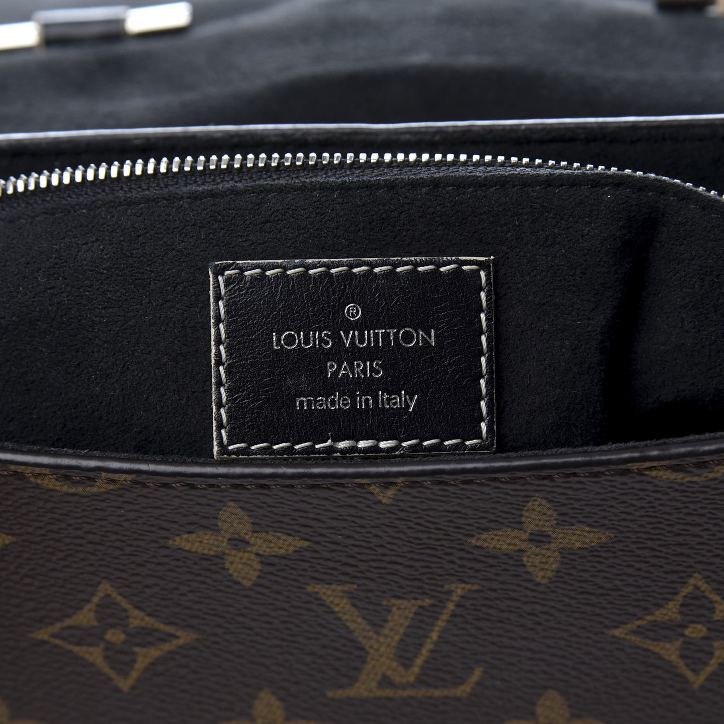 Calfskin Monogram Chain It Bag PM Black