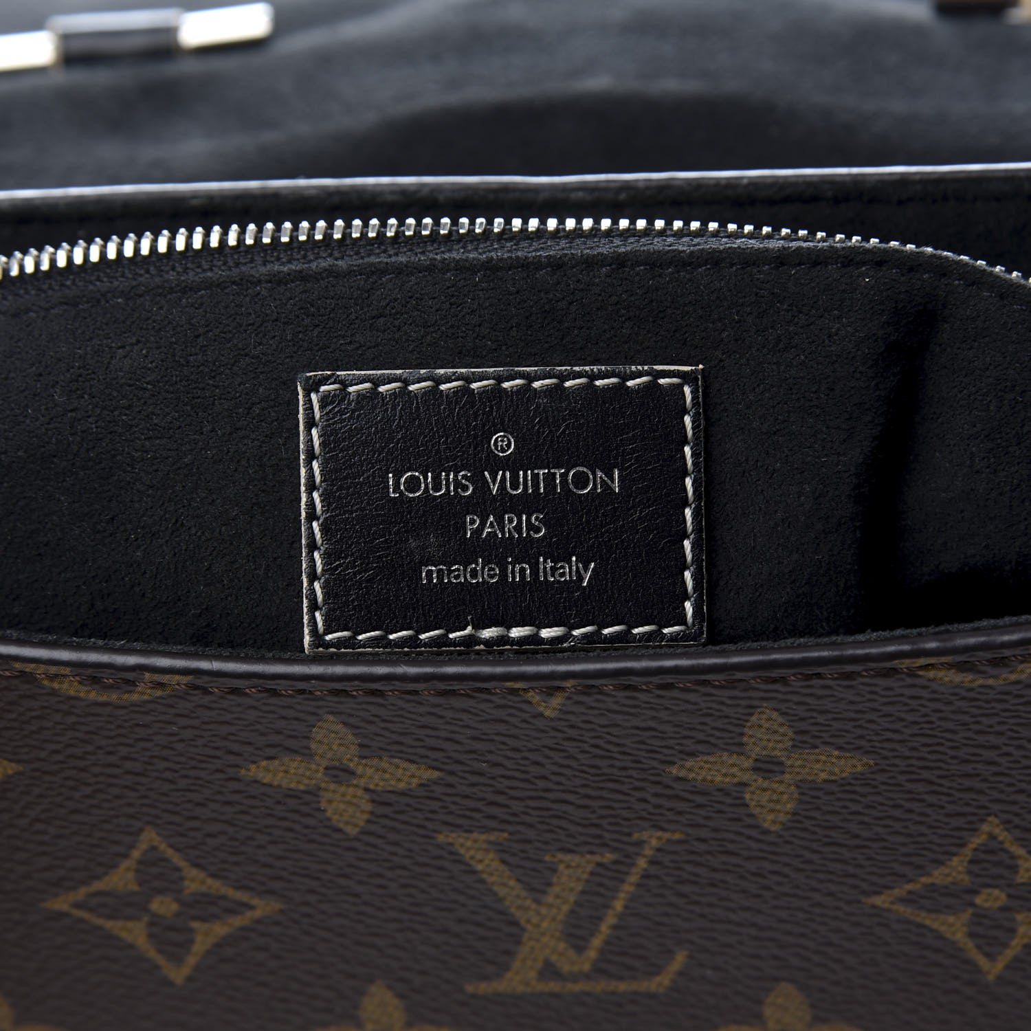 Louis Vuitton Calfskin Monogram Chain It Bag PM Black 7 of 10