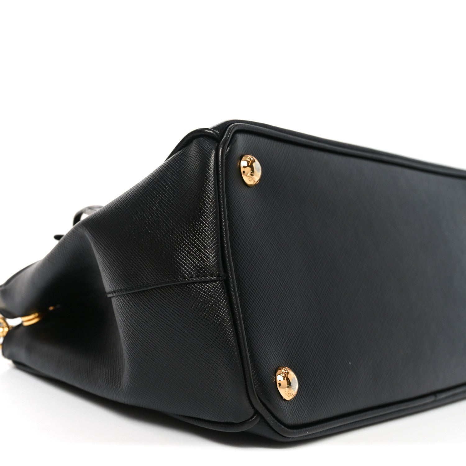 Prada Saffiano Small Galleria Double Zip Tote Black 8 of 9
