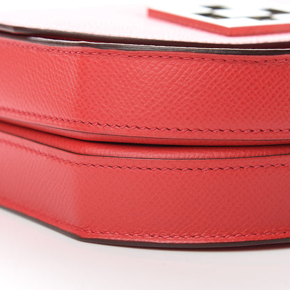 Hermes Epsom Mosaique Au 24-17 Rouge De Coeur 10 of 11