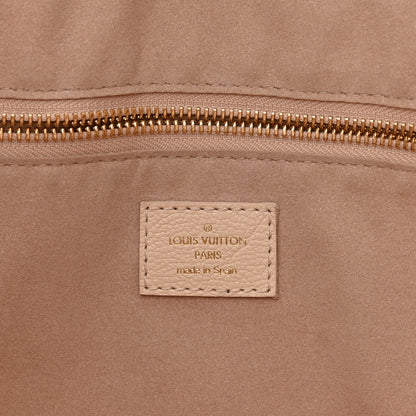 Louis Vuitton Empreinte Monogram Giant Neverfull MM Creme Rose Trianon 8 of 12