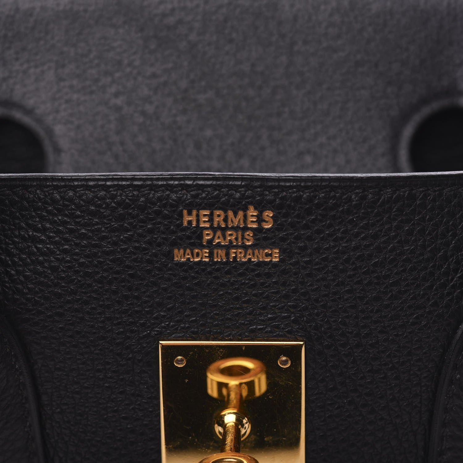 Hermes Togo Birkin 35 Black 7 of 36
