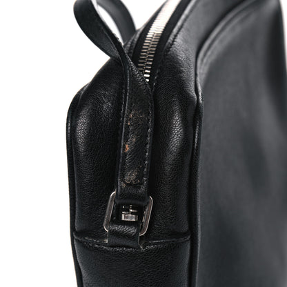Saint Laurent Lambskin Monogram Small Lou Camera Bag Black 11 of 11