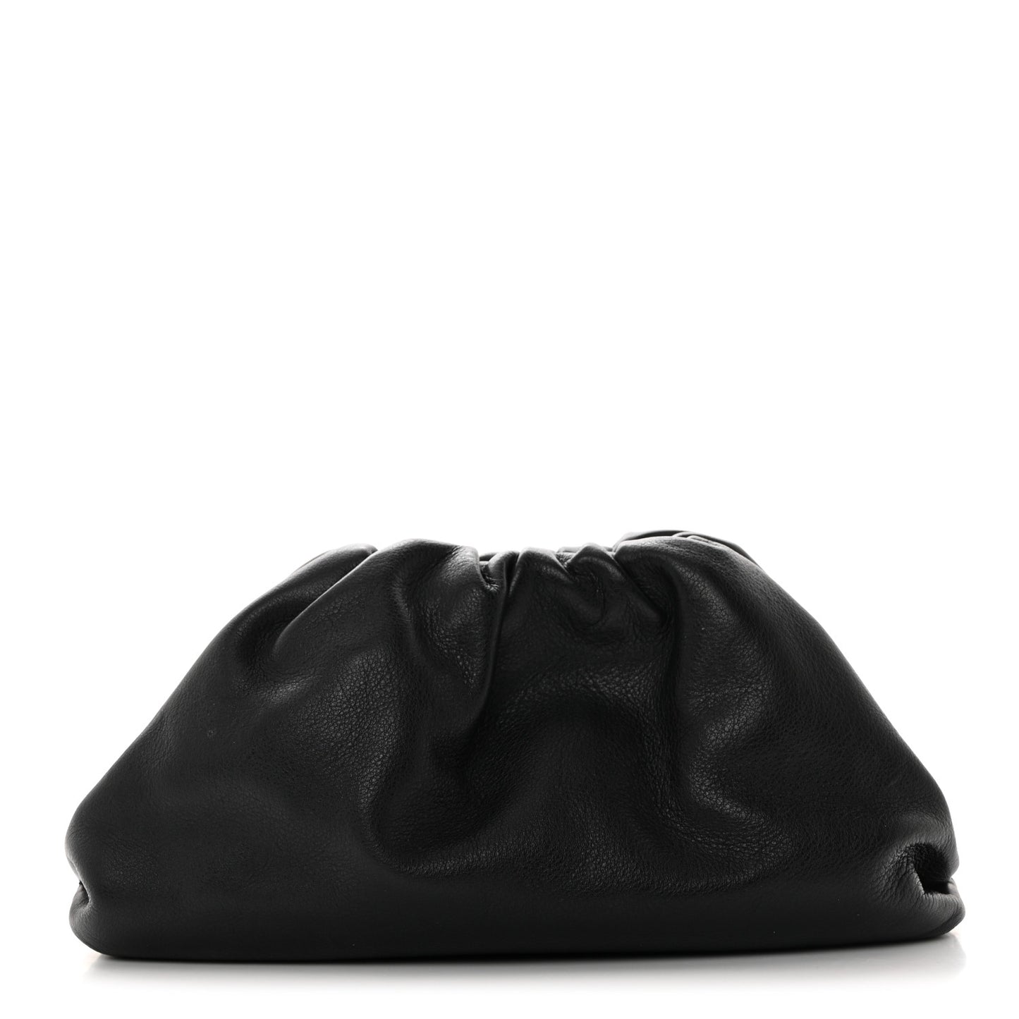 Butter Calfskin The Mini Pouch Clutch Black