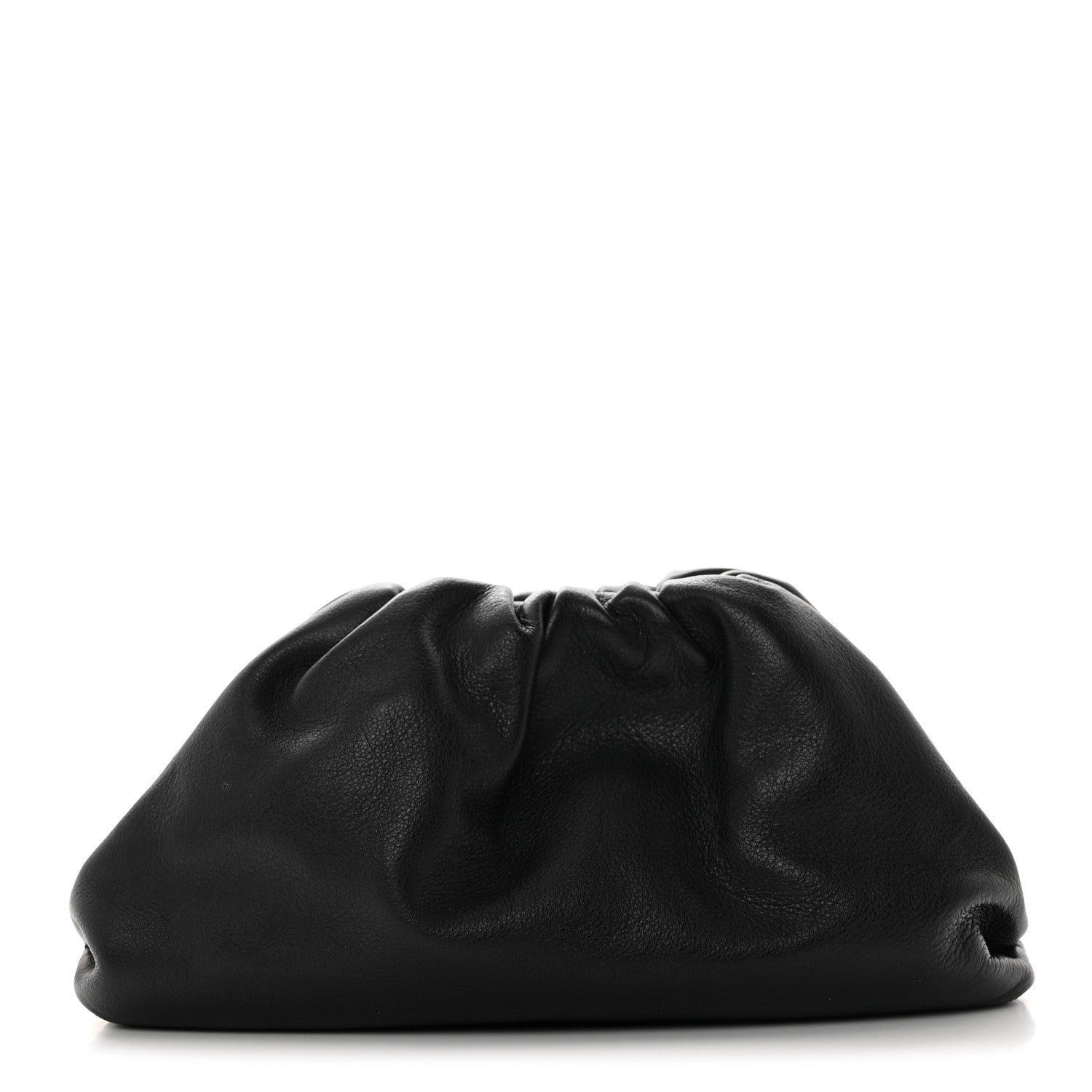 Bottega Veneta Butter Calfskin The Mini Pouch Clutch Black 1 of 7