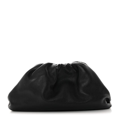 Bottega Veneta Butter Calfskin The Mini Pouch Clutch Black 1 of 7