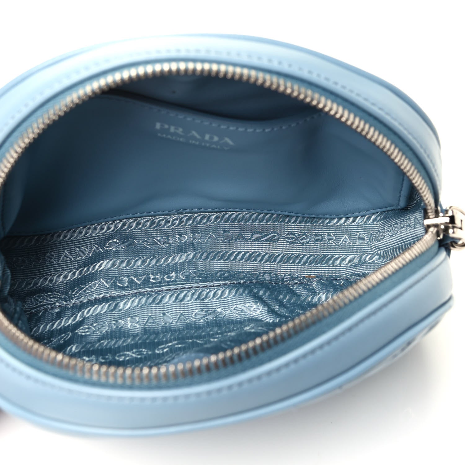 Prada Soft Calfskin Impunture Diagramme Belt Bag Astrale 2 4 of 4
