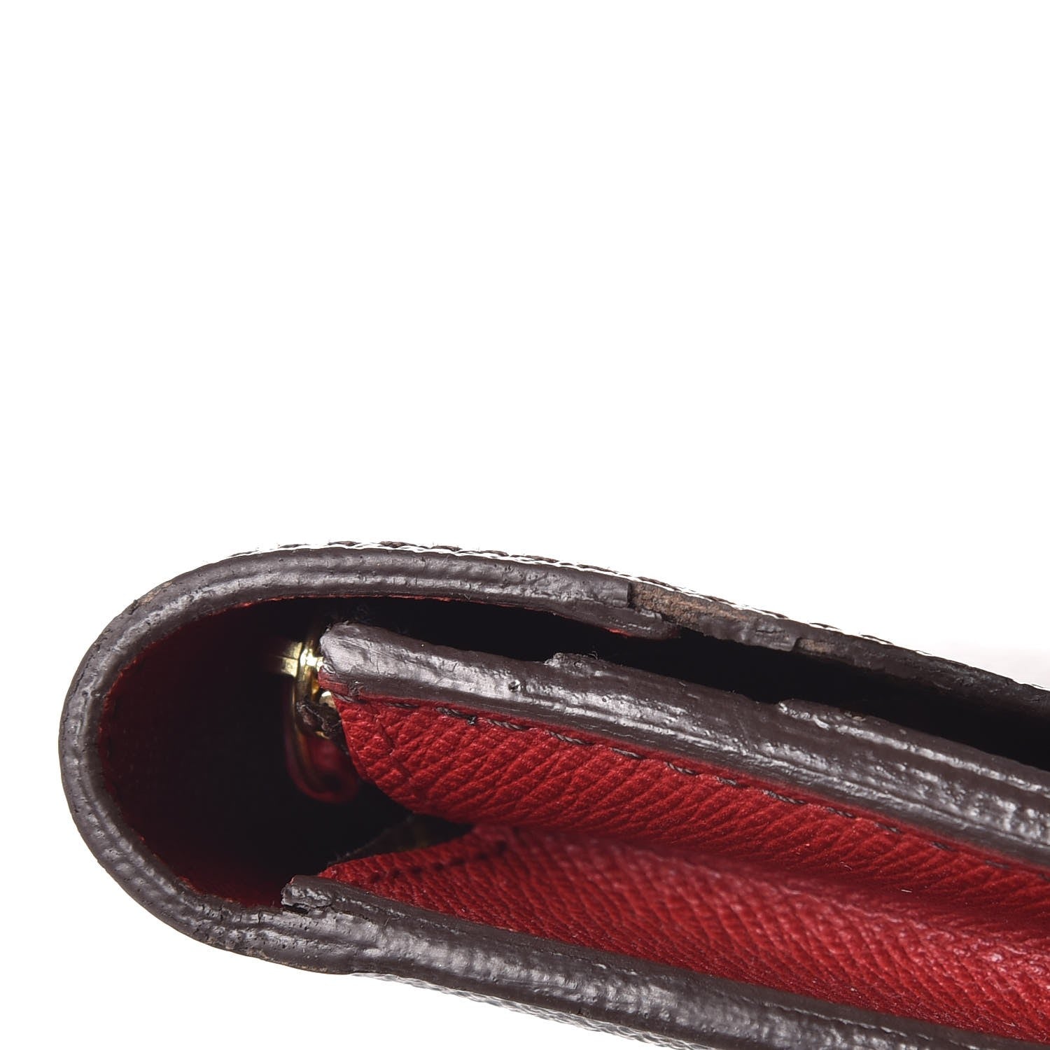 Louis Vuitton Monogram Emilie Wallet Red 8 of 12