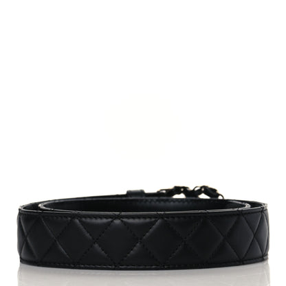 Chanel Lambskin Quilted CC Chain Belt 75 30 Black 3 of 9