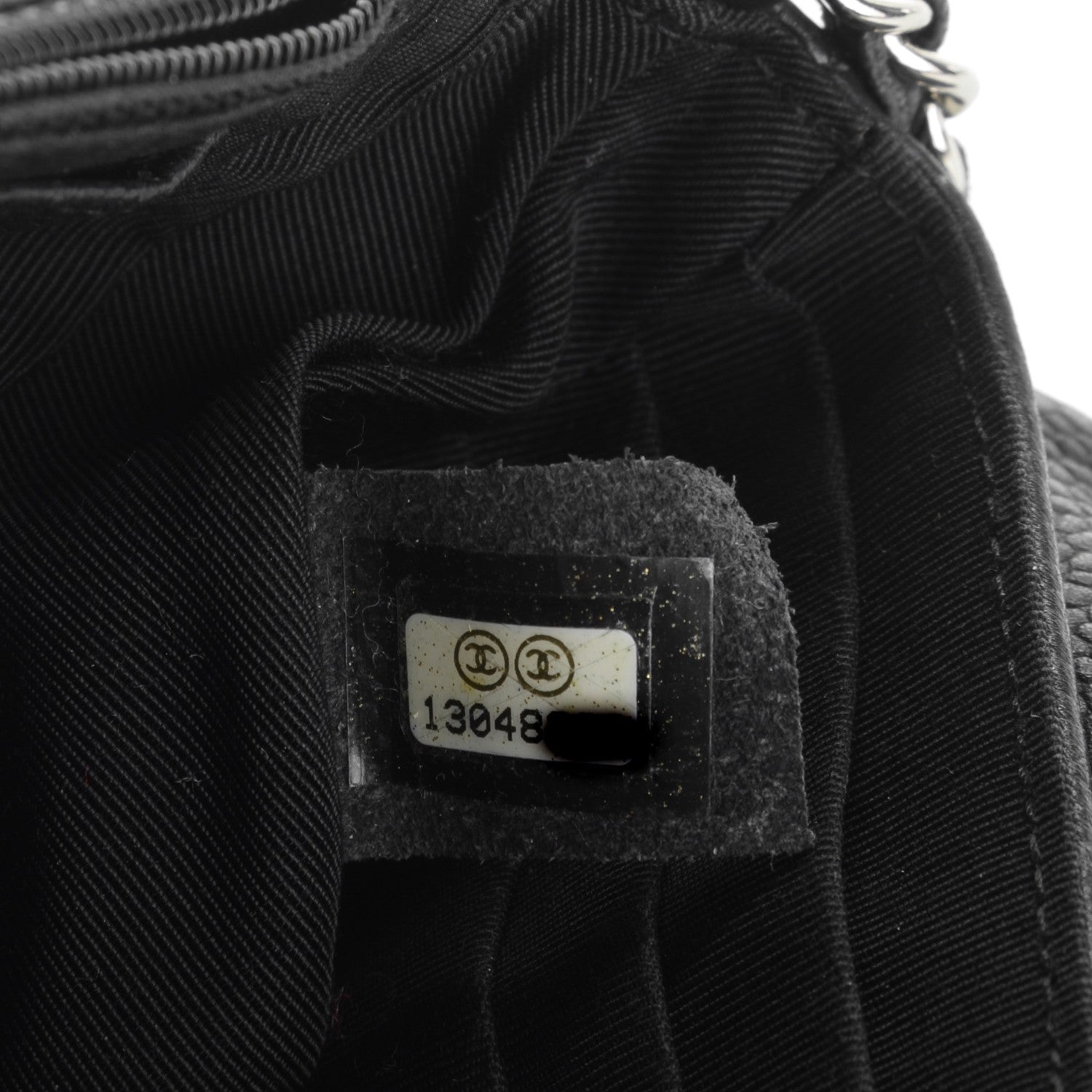 Chanel Caviar Half Moon Wallet On Chain WOC Black 8 of 8