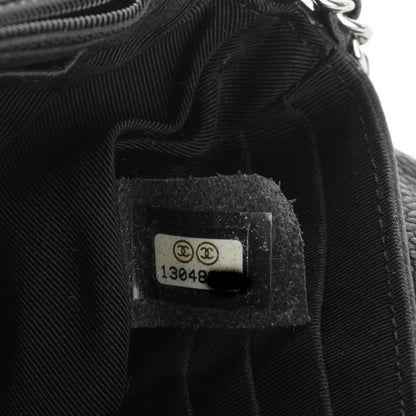 Chanel Caviar Half Moon Wallet On Chain WOC Black 8 of 8