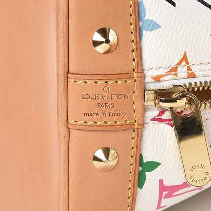 Louis Vuitton Monogram Multicolor Alma White 6 of 12