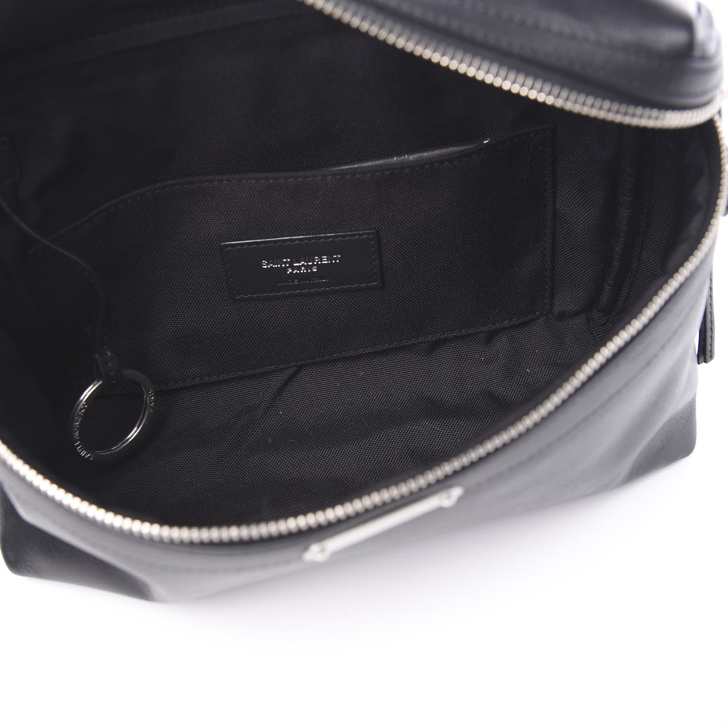 Saint Laurent Calfskin City Belt Bag Black 4 of 8